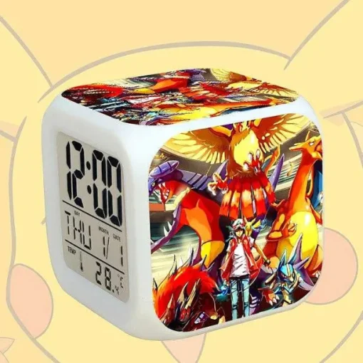 Pkm.store Sonstiges Merchandise-Pokemon Go Led-Wecker-Wurfel