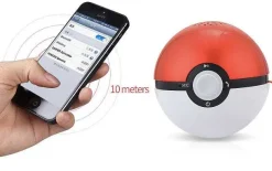 Pkm.store Pokeball & Pokebälle-Pokemon Go Pokeball Portabler Super Bass Lautsprecher