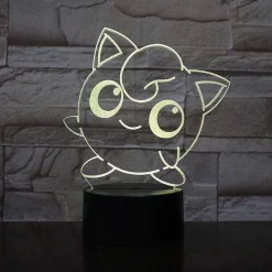 Pkm.store Pokemon Lampen & Nachtlichter-Pokemon Go Snorlax, Ash Ketchum U. A. Lampe Mit Farbwechsel (7 / 16 Farben)