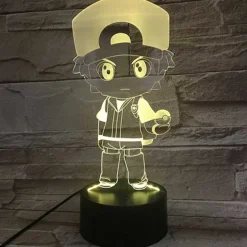 Pkm.store Pokemon Lampen & Nachtlichter-Pokemon Go Snorlax, Ash Ketchum U. A. Lampe Mit Farbwechsel (7 / 16 Farben)