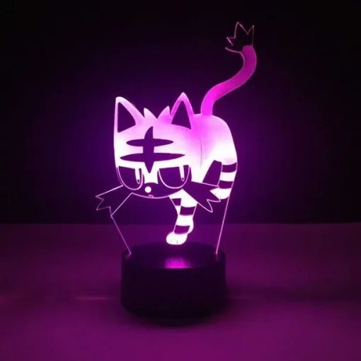 Pkm.store Pokemon Lampen & Nachtlichter-Pokemon Go Snorlax, Ash Ketchum U. A. Lampe Mit Farbwechsel (7 / 16 Farben)