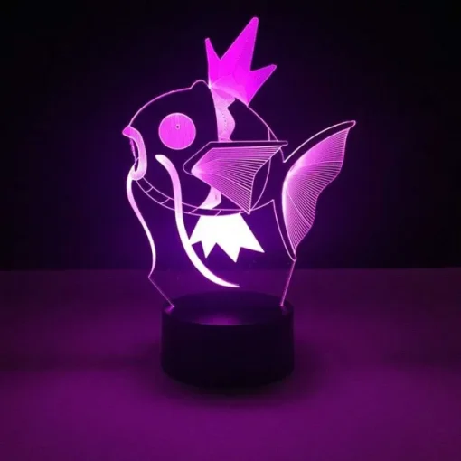 Pkm.store Pokemon Lampen & Nachtlichter-Pokemon Go Snorlax, Ash Ketchum U. A. Lampe Mit Farbwechsel (7 / 16 Farben)
