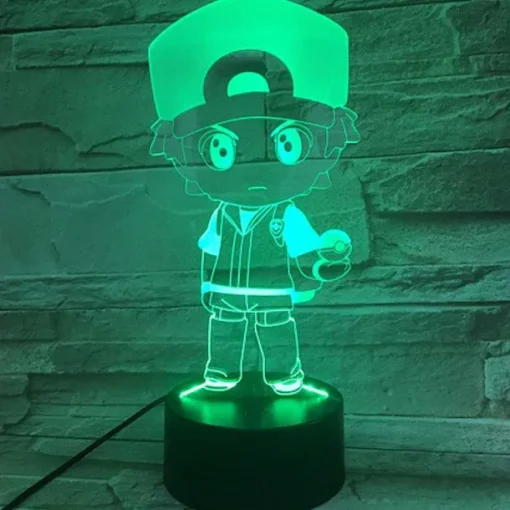 Pkm.store Pokemon Lampen & Nachtlichter-Pokemon Go Snorlax, Ash Ketchum U. A. Lampe Mit Farbwechsel (7 / 16 Farben)