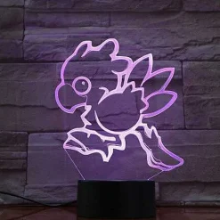 Pkm.store Pokemon Lampen & Nachtlichter-Pokemon Go Snorlax, Ash Ketchum U. A. Lampe Mit Farbwechsel (7 / 16 Farben)