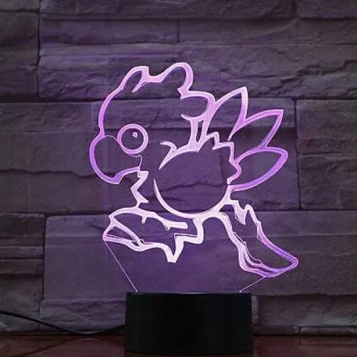 Pkm.store Pokemon Lampen & Nachtlichter-Pokemon Go Snorlax, Ash Ketchum U. A. Lampe Mit Farbwechsel (7 / 16 Farben)