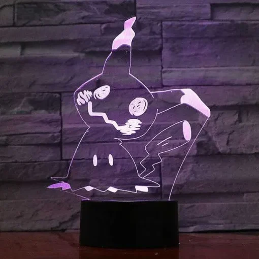 Pkm.store Pokemon Lampen & Nachtlichter-Pokemon Go Snorlax, Ash Ketchum U. A. Lampe Mit Farbwechsel (7 / 16 Farben)
