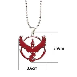 Pkm.store Sommer-Pokemon Go Team Instinct, Valor, Mystic Halskette Schmuck