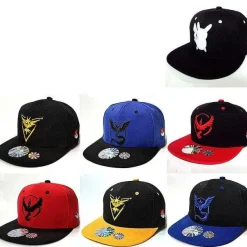 Pkm.store Pokemon Mützen & Caps-Pokemon Go Team Instinct, Team Mystic, Team Valor Mutze, Baseball Caps