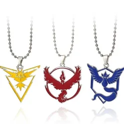 Pkm.store Pokemon Schmuck-Pokemon Go Team Instinct, Valor, Mystic Halskette Schmuck