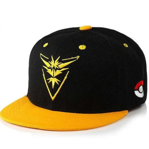 Pkm.store Pokemon Mützen & Caps-Pokemon Go Team Valor, Team Mystic, Team Instinct - Baseball Cap Snapback Cap