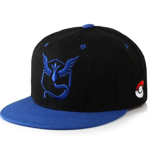 Pkm.store Pokemon Mützen & Caps-Pokemon Go Team Valor, Team Mystic, Team Instinct - Baseball Cap Snapback Cap