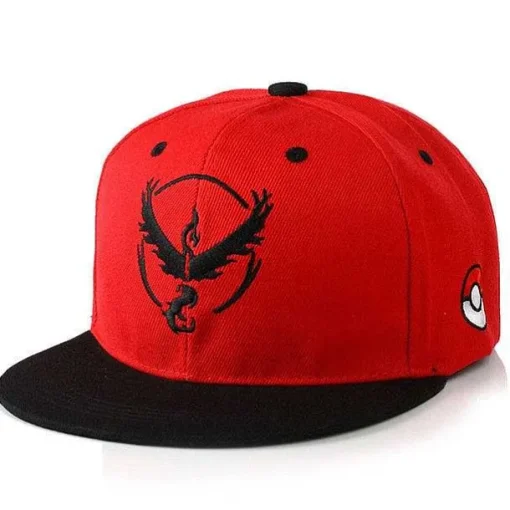Pkm.store Pokemon Mützen & Caps-Pokemon Go Team Valor, Team Mystic, Team Instinct - Baseball Cap Snapback Cap