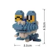 Pkm.store Pokemon Bausteine-Pokemon Growlithe, Raichu, Weezing, Sudowoodo, Fennekin, Froakie Baustein Figuren