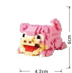 Pkm.store Pokemon Bausteine-Pokemon Growlithe, Raichu, Weezing, Sudowoodo, Fennekin, Froakie Baustein Figuren