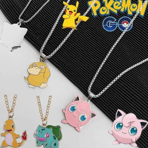 Pkm.store Pokemon Schmuck-Pokemon Halskette Mit Anhanger