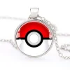 Pkm.store Pokemon Schmuck-Pokemon Halskette Mit Pokeball-Anhanger