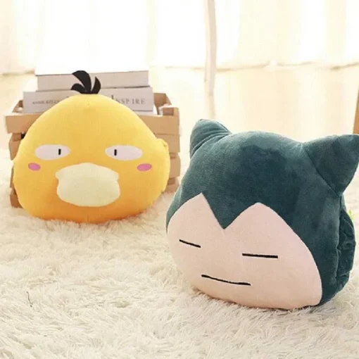 Pkm.store Herbst & Winter-Pokemon Handschuhe Handwarmer Relaxo, Evoli, Enton - Verschiedene Motive
