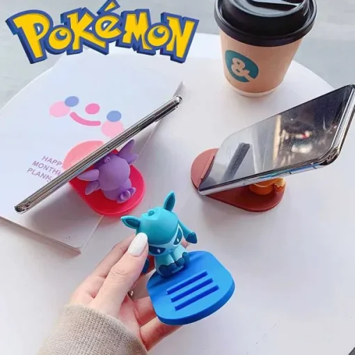 Pkm.store Sonstiges Merchandise-Pokemon Handyhalterung Mit Pokemon Figur