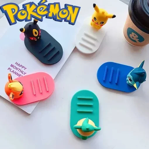 Pkm.store Sonstiges Merchandise-Pokemon Handyhalterung Mit Pokemon Figur