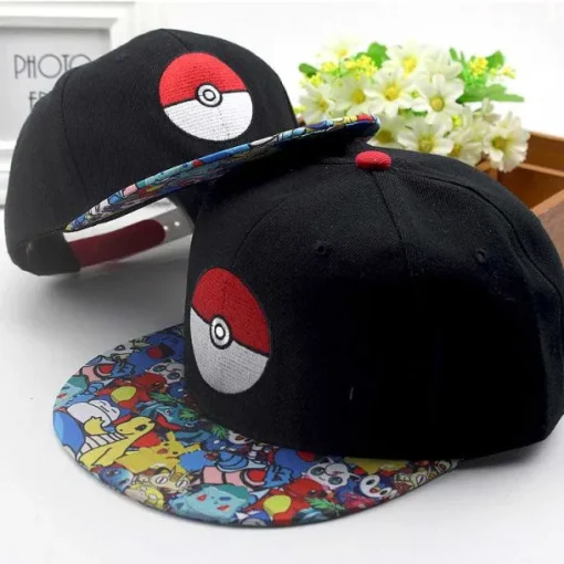 Pkm.store Sommer-Pokemon Hip Hop Baseball Cap