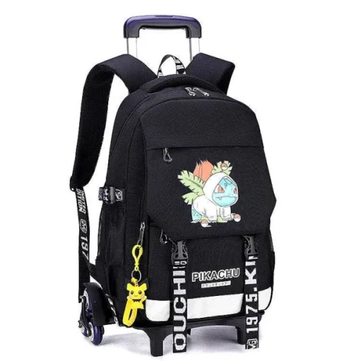 Pkm.store Rucksäcke & Taschen-Pokemon 2In1 Trolley-Rucksack / Schul Koffer