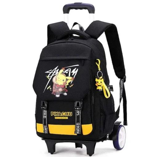 Pkm.store Rucksäcke & Taschen-Pokemon 2In1 Trolley-Rucksack / Schul Koffer