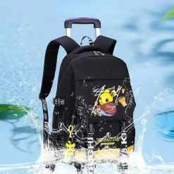 Pkm.store Rucksäcke & Taschen-Pokemon 2In1 Trolley-Rucksack / Schul Koffer