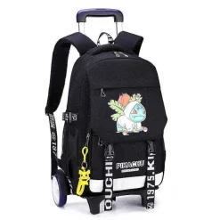 Pkm.store Rucksäcke & Taschen-Pokemon 2In1 Trolley-Rucksack / Schul Koffer
