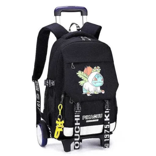 Pkm.store Rucksäcke & Taschen-Pokemon 2In1 Trolley-Rucksack / Schul Koffer