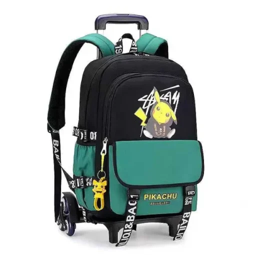 Pkm.store Rucksäcke & Taschen-Pokemon 2In1 Trolley-Rucksack / Schul Koffer