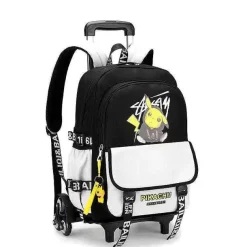 Pkm.store Rucksäcke & Taschen-Pokemon 2In1 Trolley-Rucksack / Schul Koffer
