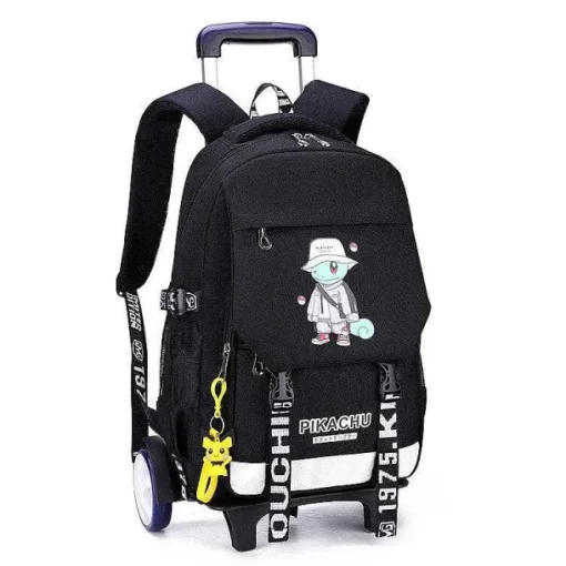 Pkm.store Rucksäcke & Taschen-Pokemon 2In1 Trolley-Rucksack / Schul Koffer
