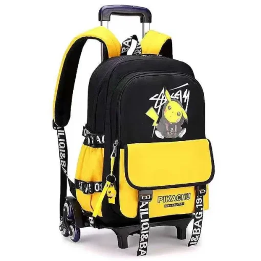 Pkm.store Rucksäcke & Taschen-Pokemon 2In1 Trolley-Rucksack / Schul Koffer
