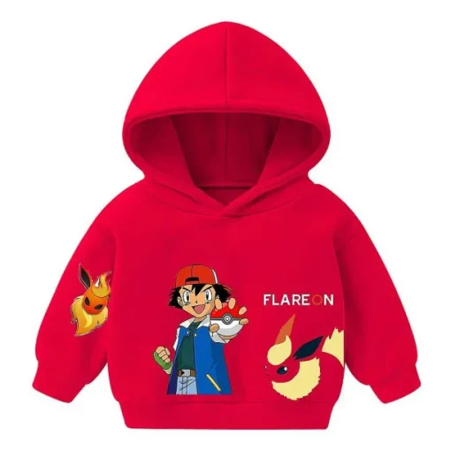 Pkm.store Herbst & Winter-Pokemon Kapuzensweatshirt