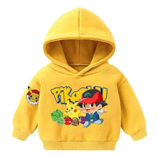 Pkm.store Herbst & Winter-Pokemon Kapuzensweatshirt