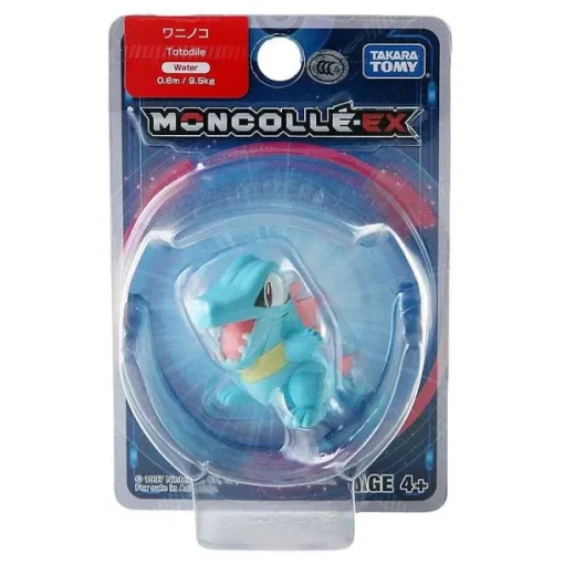 Pkm.store Pokemon Figuren-Pokemon Karnimani Totodile Figur (Ca. 4Cm)