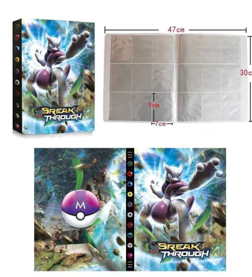 Pkm.store Pokemon Sammelalbum-Pokemon Karten Sammel Album Fur 432 Karten