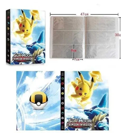Pkm.store Pokemon Sammelalbum-Pokemon Karten Sammel Album Fur 432 Karten