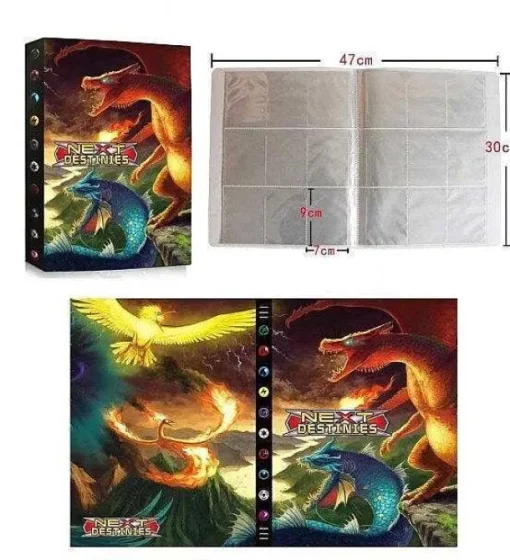 Pkm.store Pokemon Sammelalbum-Pokemon Karten Sammel Album Fur 432 Karten