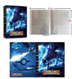 Pkm.store Pokemon Sammelalbum-Pokemon Karten Sammelalbum Fur 432 Karten Im A4 Format - Viele Pokemon Motive