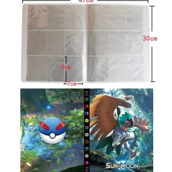 Pkm.store Pokemon Sammelalbum-Pokemon Karten Sammelalbum Fur 432 Karten Im A4 Format - Viele Pokemon Motive