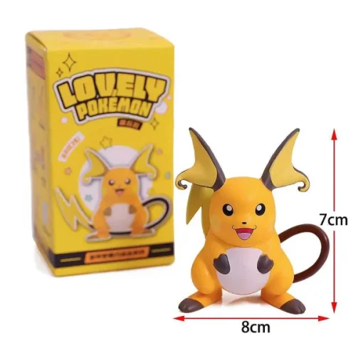 Pkm.store Pokemon Figuren-Pokemon Kawaii Figuren Pikachu Raichu Mimigma Togedemaru Oder Pichu