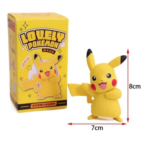 Pkm.store Pokemon Figuren-Pokemon Kawaii Figuren Pikachu Raichu Mimigma Togedemaru Oder Pichu