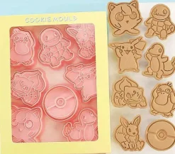 Pkm.store Herbst & Winter-Pokemon Keks Ausstechformen (6 Stk.)