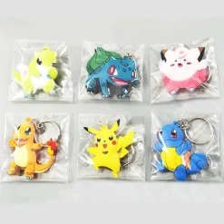 Pkm.store Sonstiges Merchandise-Pokemon Keychains - Schlusselanhanger (16 Motive)