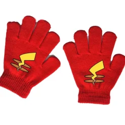 Pkm.store Herbst & Winter-Pokemon Kinder Handschuhe (Ca. 4 Bis 11 Jahre)