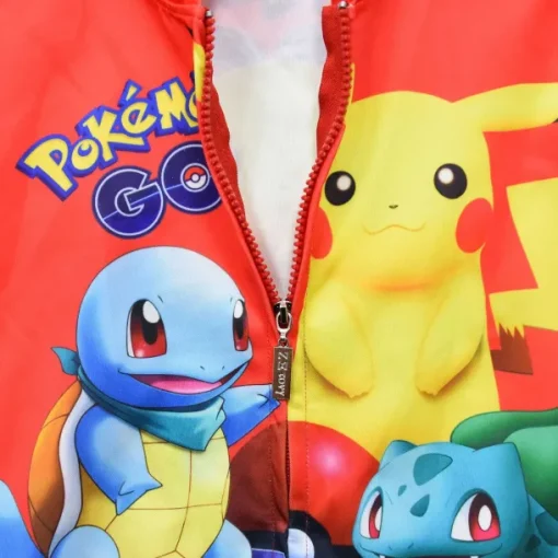 Pkm.store Herbst & Winter-Pokemon Kinder Kapuzensweatjacke