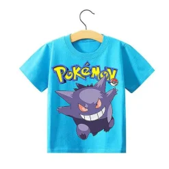 Pkm.store Sommer-Pokemon Kinder Pikachu T-Shirt Fur Den Sommer Viele Motive