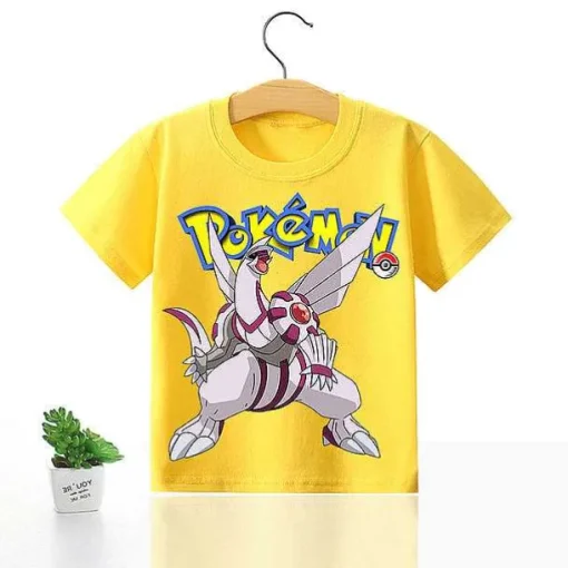 Pkm.store Sommer-Pokemon Kinder Pikachu T-Shirt Fur Den Sommer Viele Motive