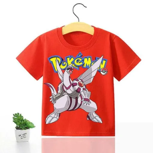 Pkm.store Sommer-Pokemon Kinder Pikachu T-Shirt Fur Den Sommer Viele Motive